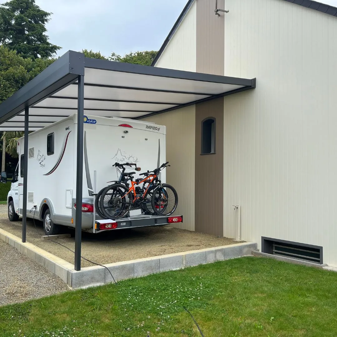 Carport pour camping-car
