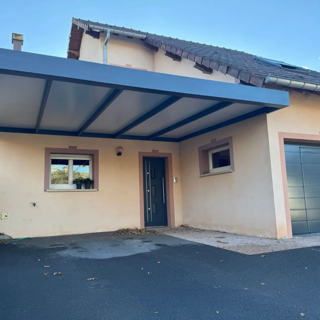 Carport adossé