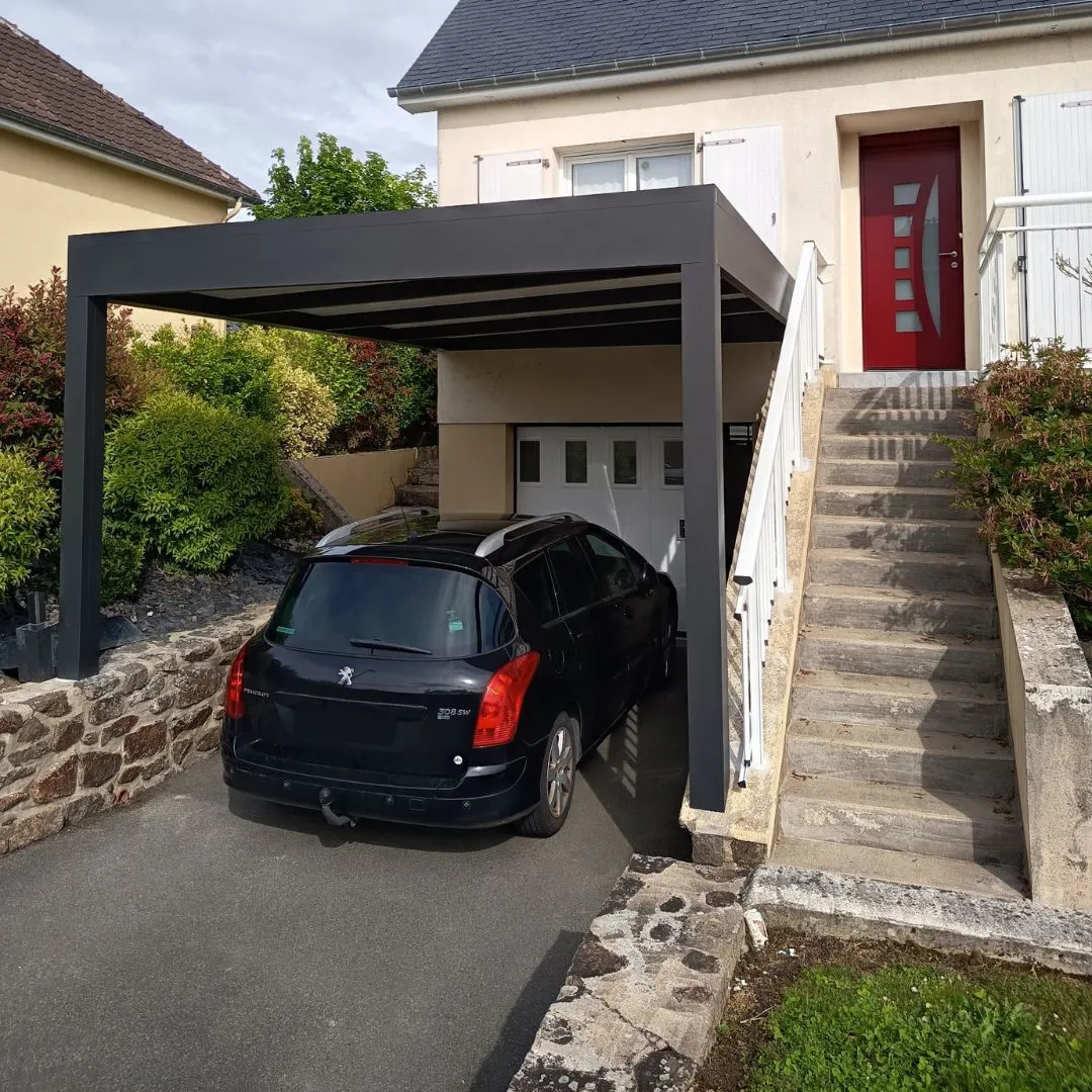 Carport adossé