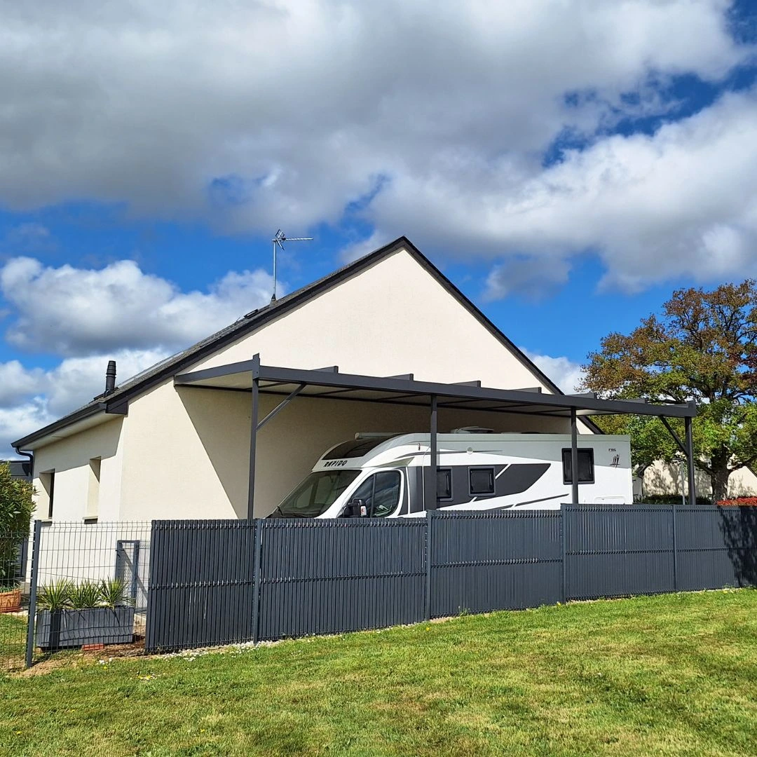 Carport pour camping-car