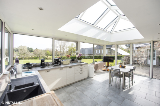 Calux - agrandissement sur-mesure - Espace et lumi&egrave;re au naturel