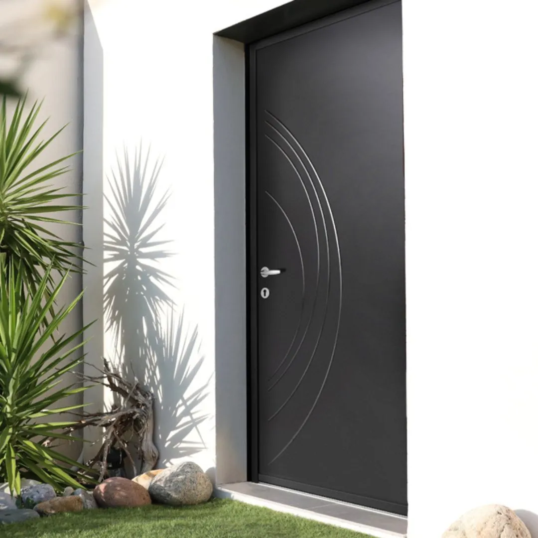 Porte d'entrée acier