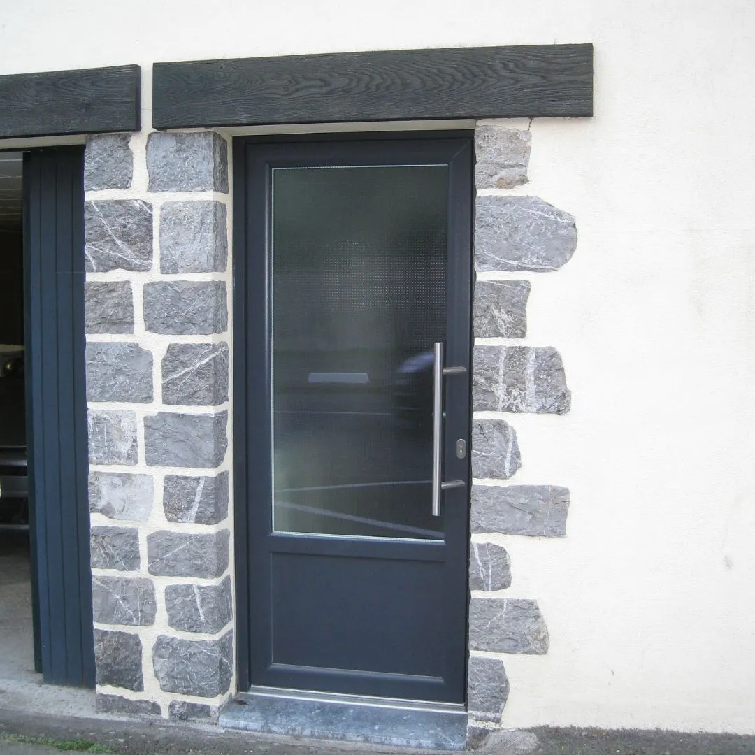 Porte d'entrée PVC sur mesure